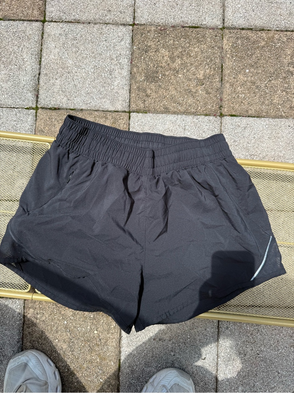 all in motion Women’s Black Athletic Running Shorts